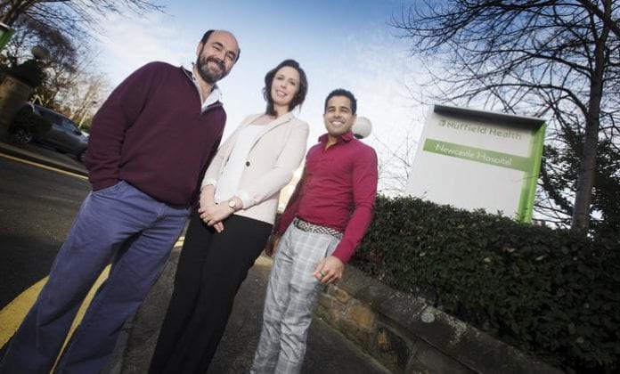 rsz_dr_riaan_swanepoel_dr_kelly_hermuzi_and_dr_pipin_singh_of_nuffield_health_newcastle_hospital_i_love_newcastle_magazine_