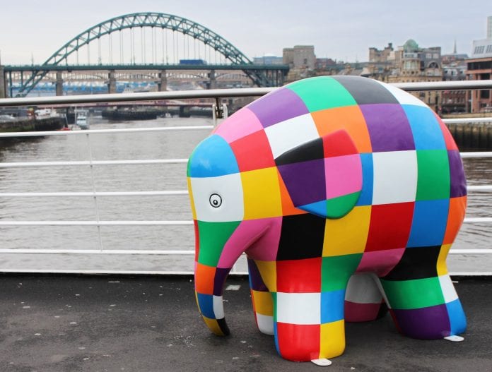 elmer 3 Charity sculpture trail