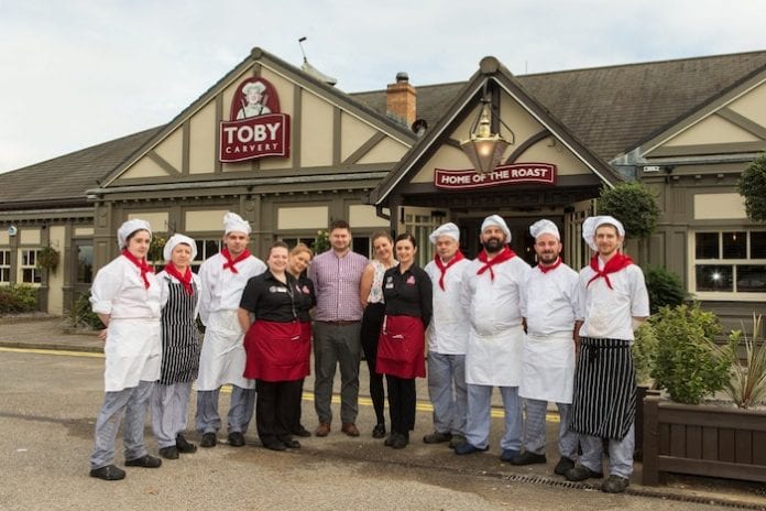 Toby Carvery Kenton Bank Team