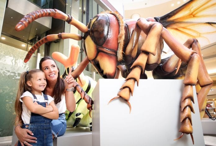 12 giant British bugs take over intu Metrocentre (2) Big Bugs