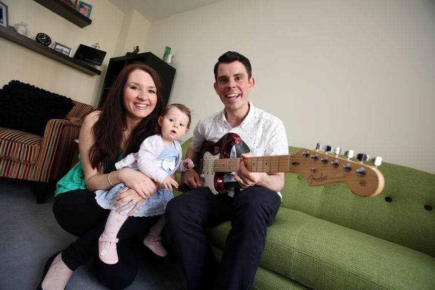 New Home and baby strikes a chord with local musician and his family I Love Newcastle