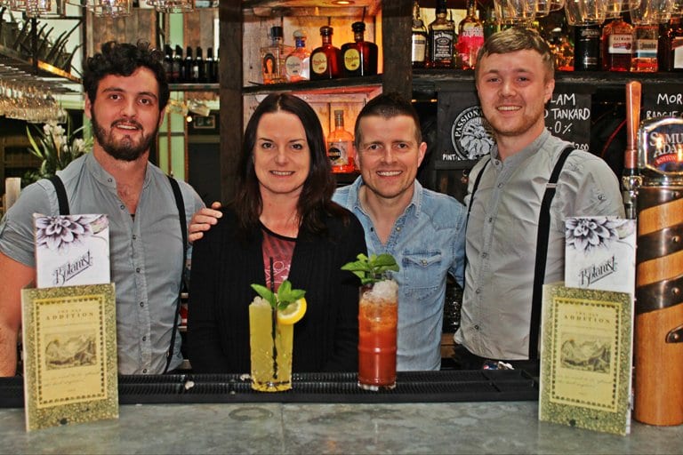 ‘Oh What A Pear’ – Steve And Karen Mix It Up With The Botanist For Charity I Love Newcastle