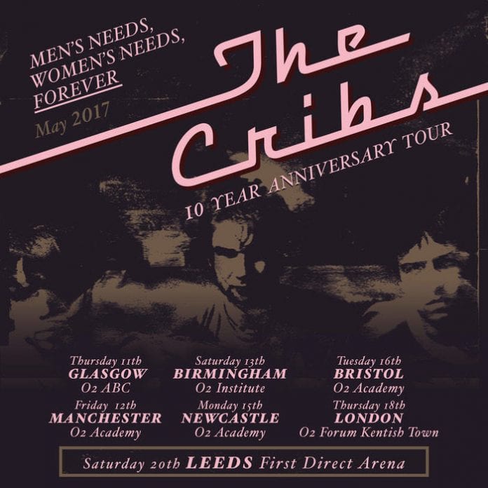 The Cribs Announce Men S Needs Women S Needs Whatever