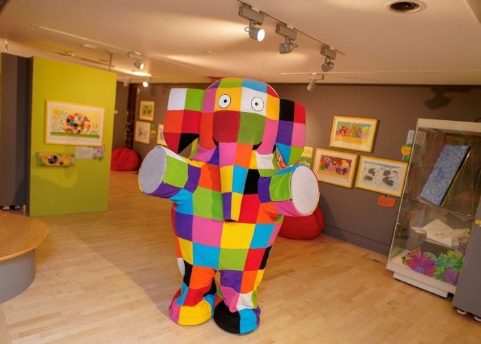 Elmer and friends are the stars of a new exhibition in Newcastle – and the little ones will love it I Love Newcastle