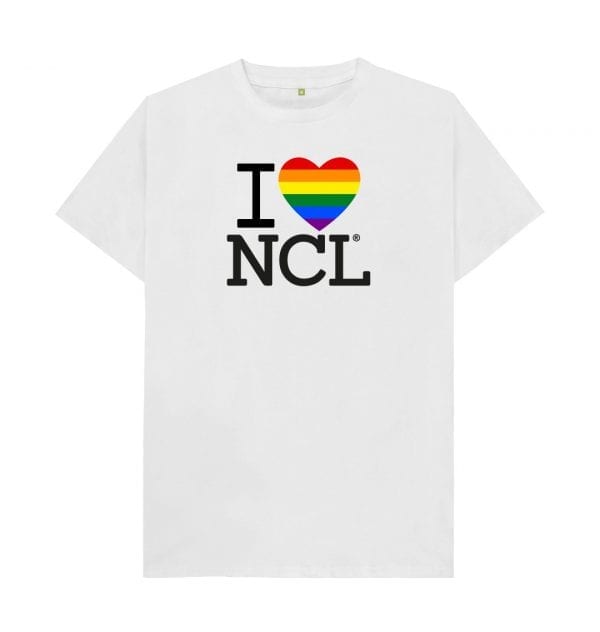 I Love NCL Pride T-Shirt I Love Newcastle